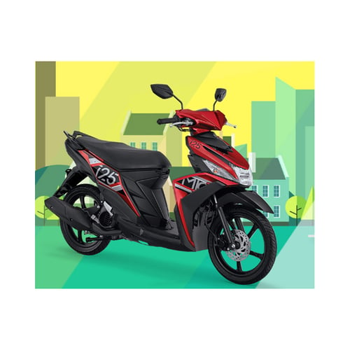 YAMAHA MIO M3 125 Bluecore CW Attractive Red Area Malang