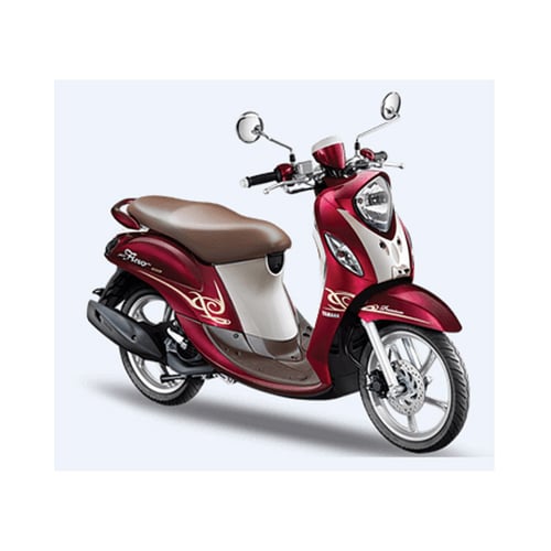 YAMAHA Motor Fino Sporty & Premium Fi Pembelian dan Pengiriman Khusus Bali dan Sekitarnya Premium Fino-Red Berry Latte