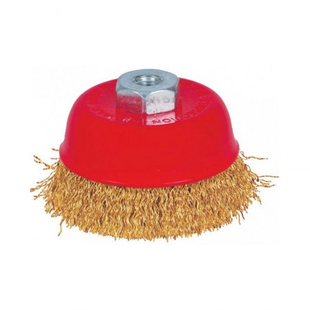 KRISBOW Crimp Cup Brush 613063-3108 KW0300046 80 mmxM10x1.5