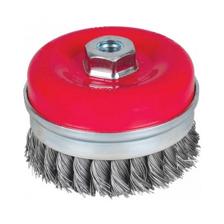 KRISBOW Knot Cup Brush 608152-3108 KW0300050 75 mmxM10x1.5