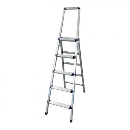 KRISBOW KW0101833 Step Ladder with HDL 3 Step 0.8M Aluminium type:KW0101834
