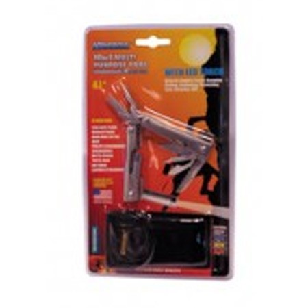 KRISBOW KW0102925 Multi Tool 4.5 Inch with Led Torch Grey type:KW0102928 (DC)