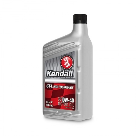 KENDALL GT-1 High Performance Motor Oil SAE 10W-40