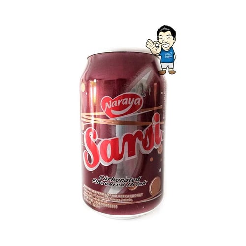 NARAYA Sarsi Drink 325ml - Minuman kaleng