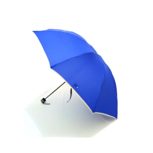 Payung Lipat 3 Biru A Sablon / Payung Souvenir