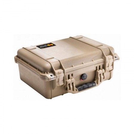 PELICAN Protector Case Desert Tan With Foam 1450 PL0000609