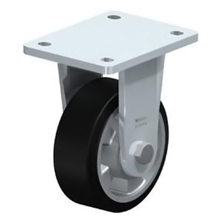 BLICKLE BO-ALEV 127K Wheel with Elastic Solid Rubber Tyre Fixed Castors Type:BH-ALEV 150K