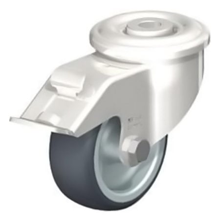 BLICKLE LEXR-TPA 80G-FI Wheel Thermoplastic Rubber Tread Swivel Castors with Brake Type:LEXR-TPA 80KD-FI-FK