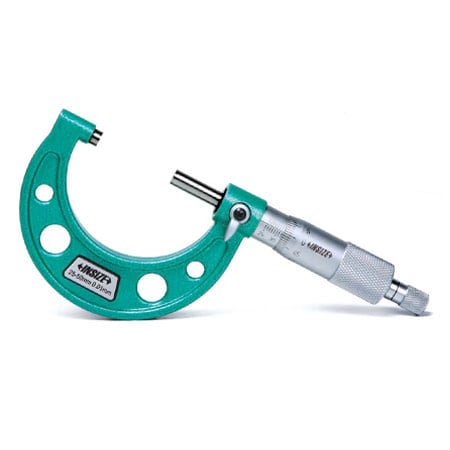 INSIZE 3203-50A Outside Micrometer Metric (Ratchet stop type)