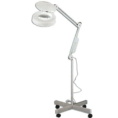 KRISBOW Magnifier Lamp Round With Stand Flexible KW0600187
