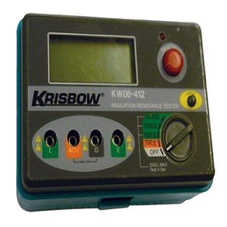 KRISBOW KW0600412 Insulation Resistance Tester-Rt KW06-767 (DC)