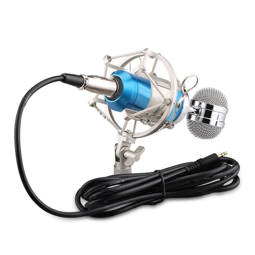 BuyinCoins Condenser Microphone Studio Sound Recording+Shock Stand Pop Filter BM-8000 #83941 83941