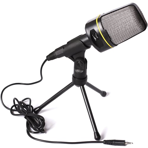 BuyinCoins Professional Condenser Audio Microphone Mic Studio Sound Recording w/Shock Mount #79908 79908