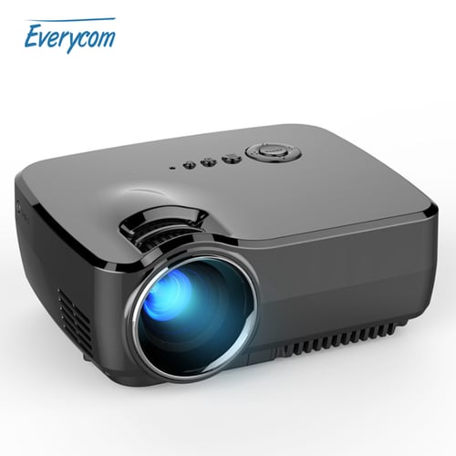 EVERYCOM Projector HD Home Theater LED TV 1200Lumens G90