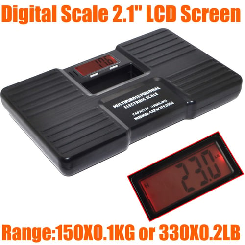 Raksasa Elektronik Mini Portable 150KG Digital Electronic Body Fat Bathroom Weight Scales BMI 12002299 12002299