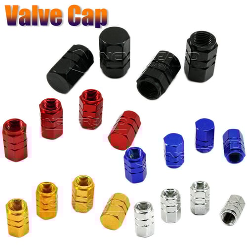 OTORALI CARE Jual CELLALI Universal Aluminum Car Tyre Air Valve Caps